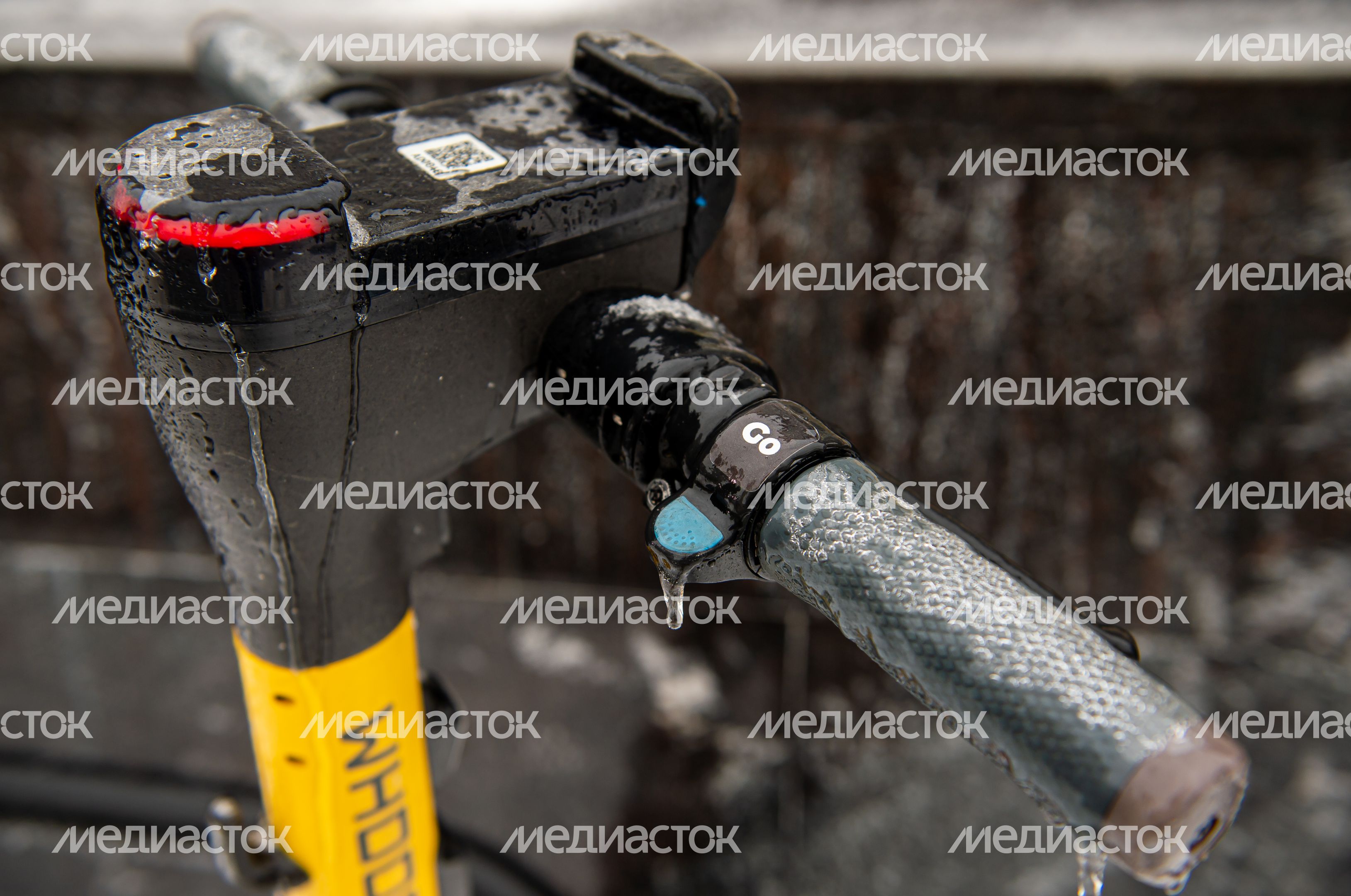 Последствия ледяного дождя в Москве