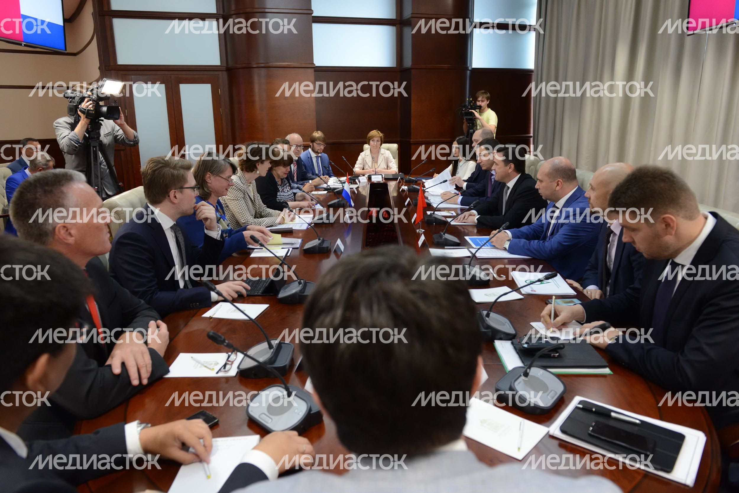 Губернатор Подмосковья провел встречу с послом Нидерландов в РФ