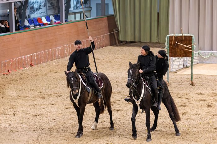 Новый год в конноспортивном комплексе парка «Патриот» Одинцовского округа