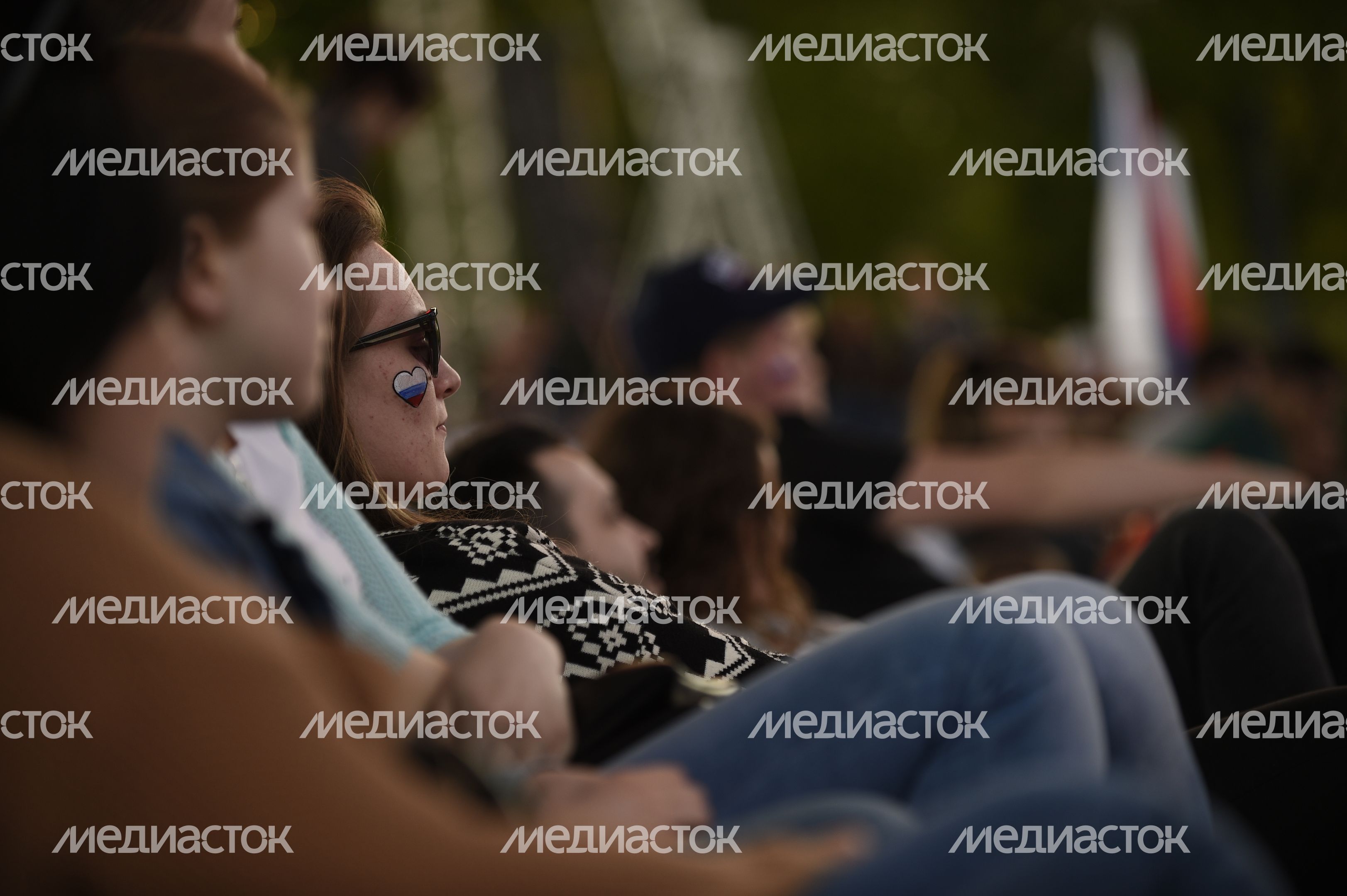 Фан-зона чемпионата мира по хоккею в Москве