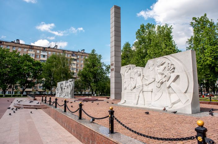 Весенние виды города Подольск