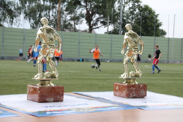 Соревнования по футболу в Красноармейске