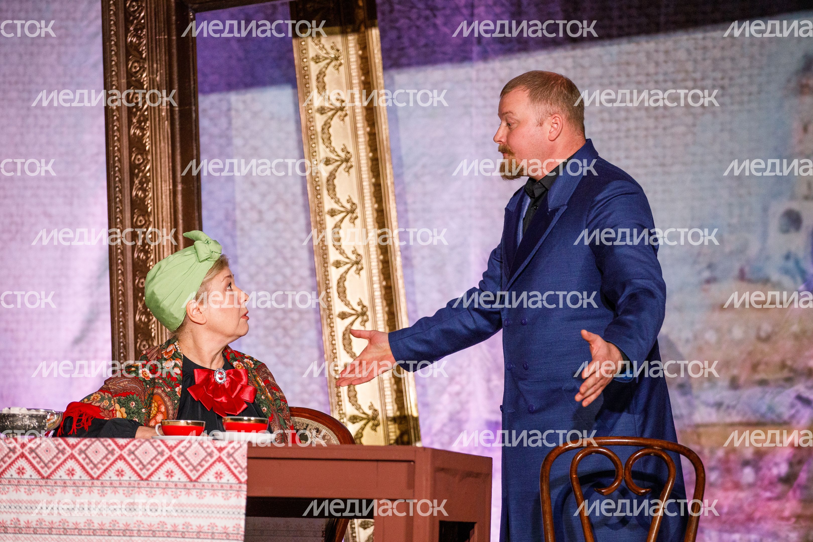 Москва. МГТ «Семейная картина»