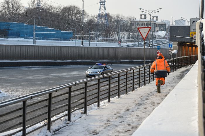 Тушинский тоннель затопило в Москве