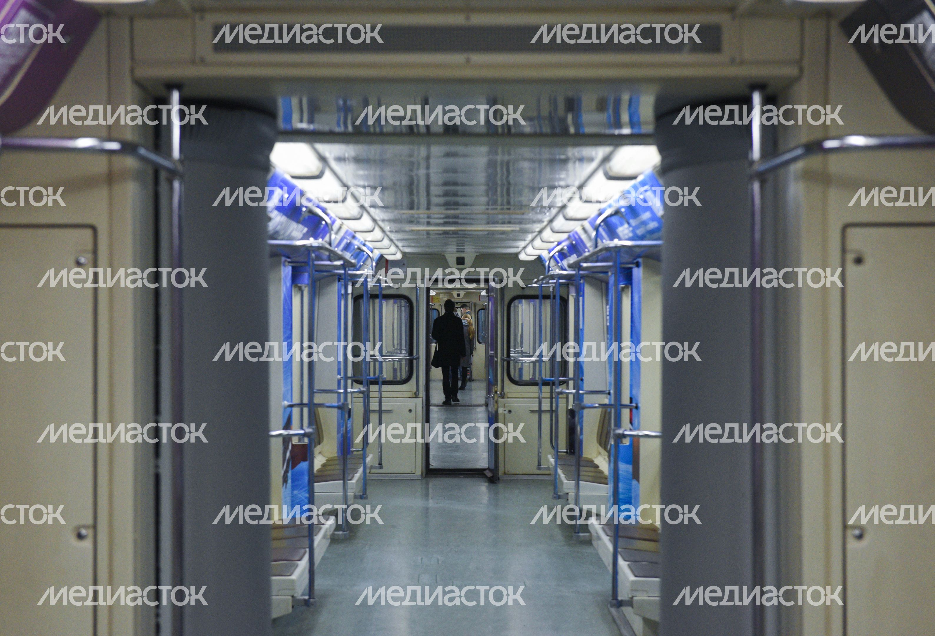 Запуск поезда «Россия, устремленная в будущее» в метро Москвы
