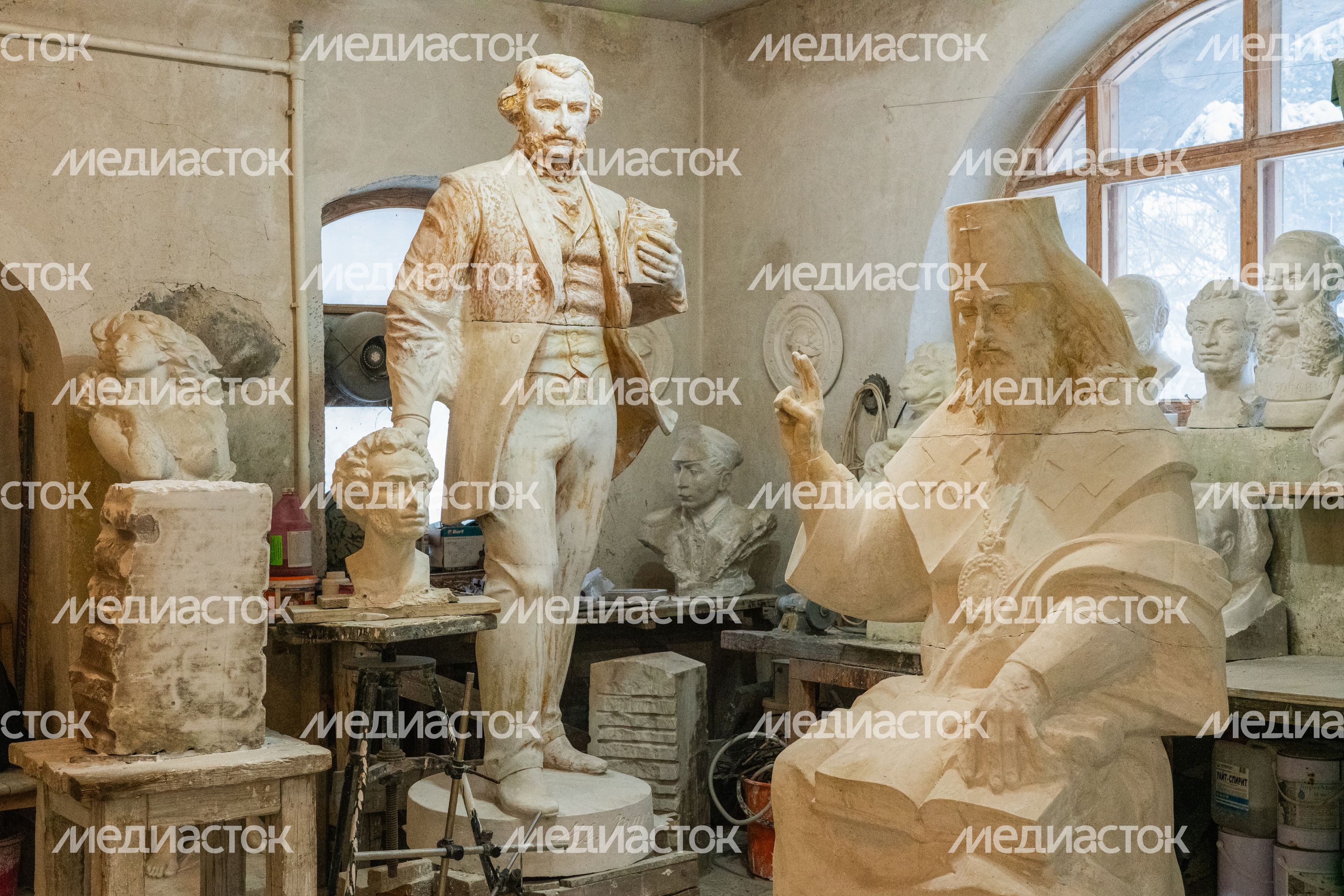 Парк и галерея скульптора Сергея Казанцева в Истре