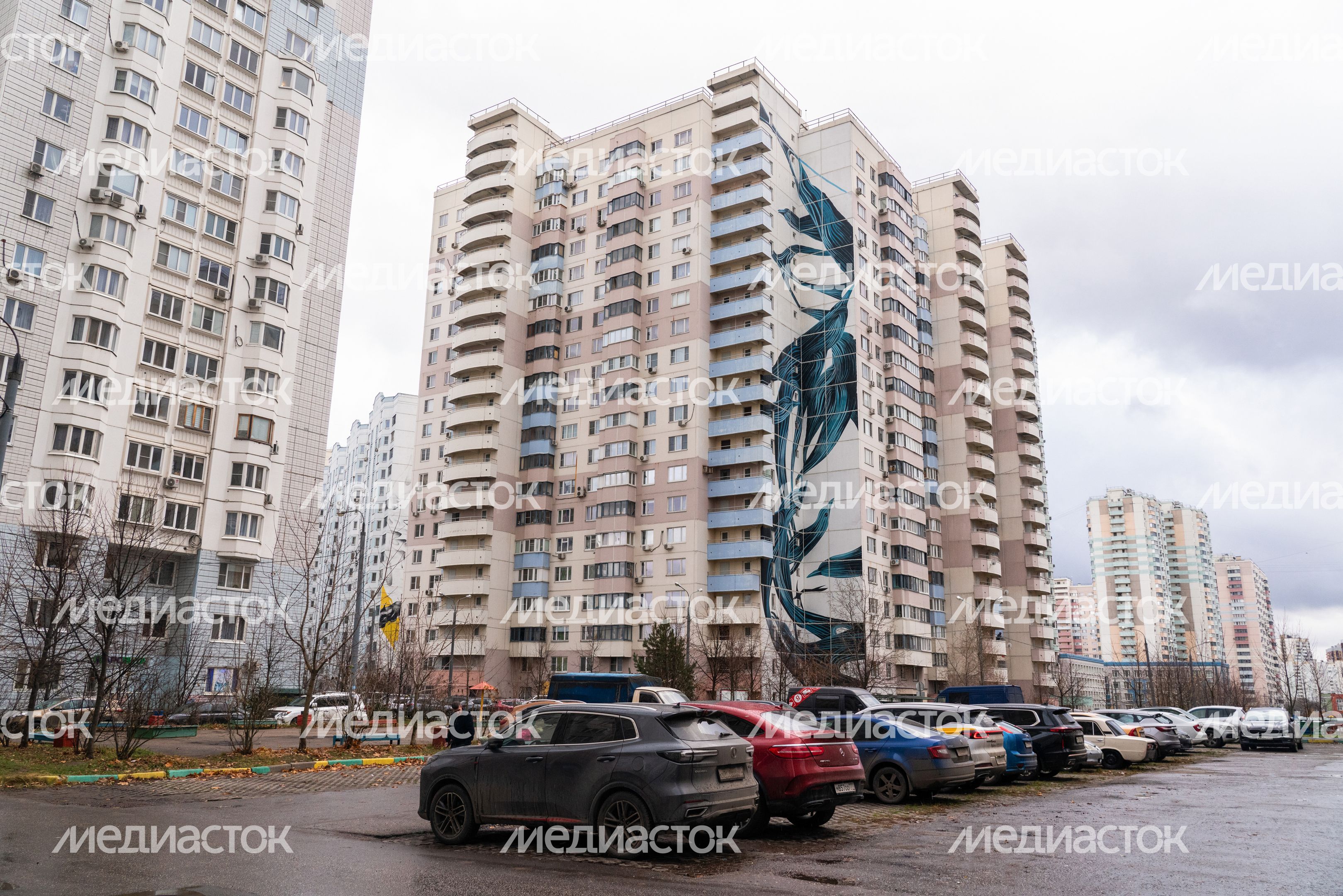 Граффити в Новой Трехгорке в Одинцово Граффити в Новой Трехгорке в Одинцово