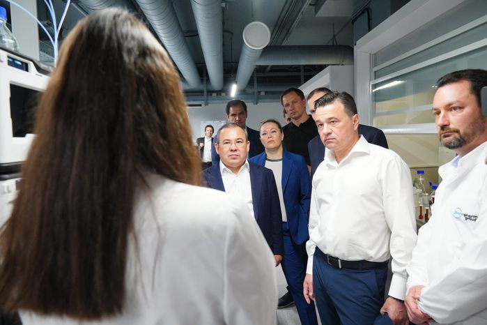 Губернатору представили проект развития R&D-Центра фармкомпании «Биннофарм Групп» в Красногорске