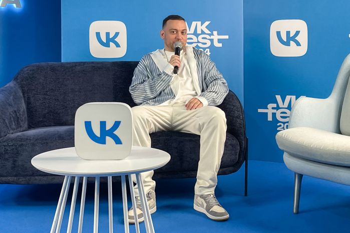 Yan Dilan на пресс-конференции VK Fest -2024 в Лужниках