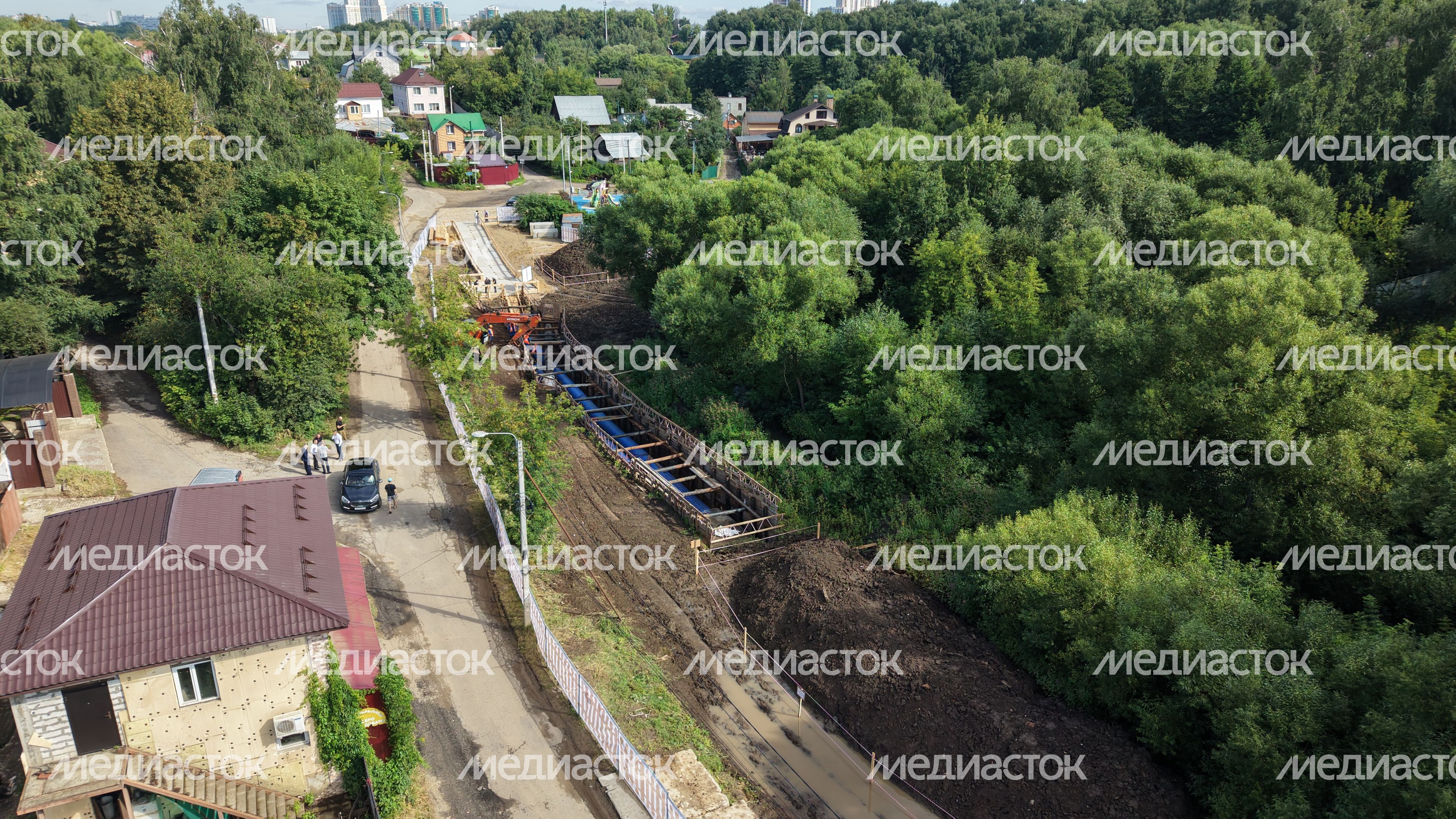Реконструкция коллектора от главной канализационной насосной станции Видного до МКАД Реконструкция коллектора от главной канализационной насосной станции Видного до МКАД