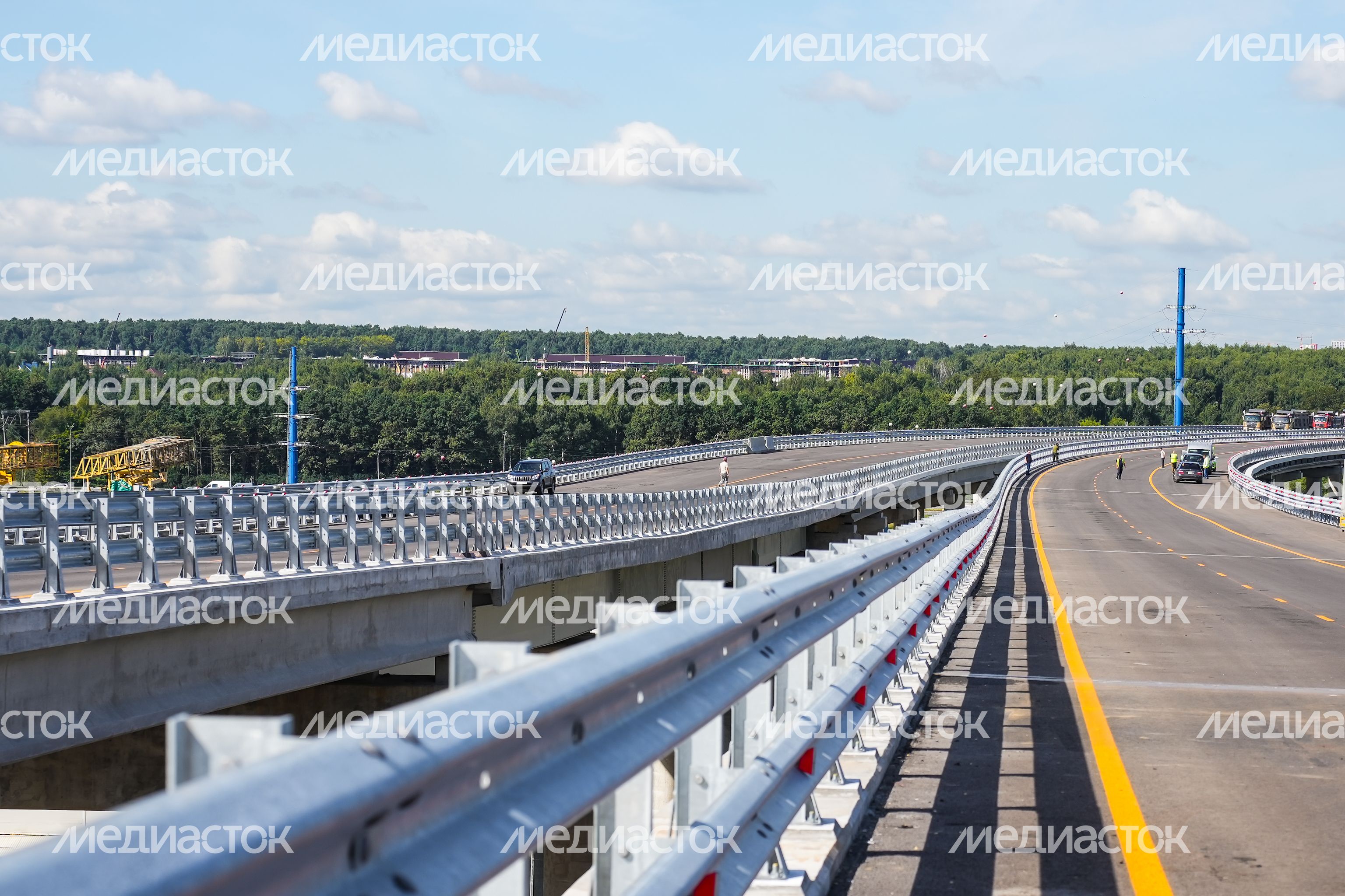 Открытие предпоследнего участка Южно-Лыткаринской автодороги