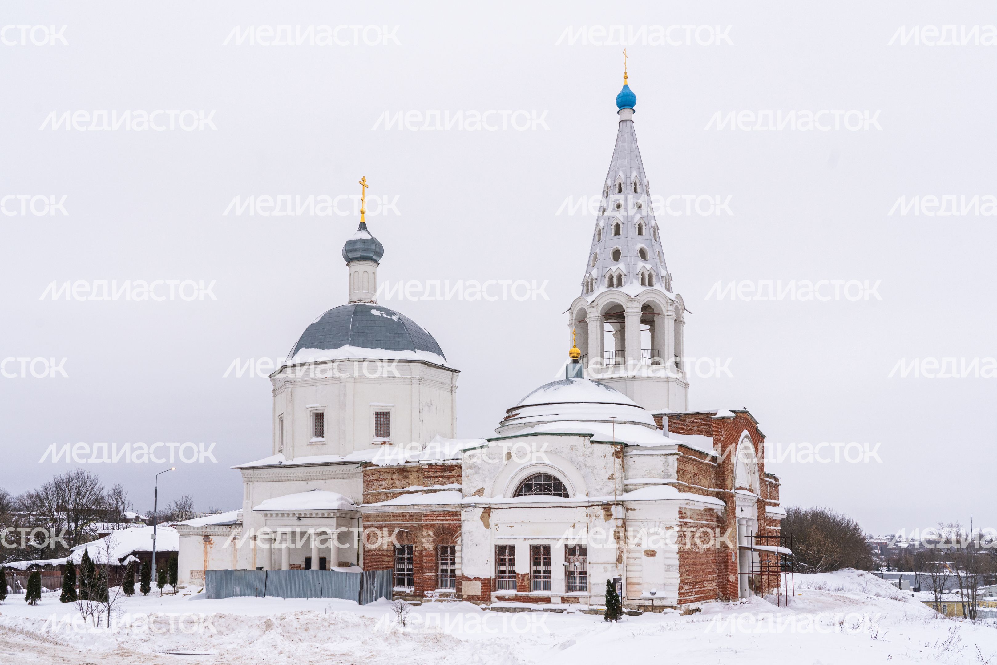 Серпухов. Соборная гора. Зима Серпухов. Соборная гора. Зима