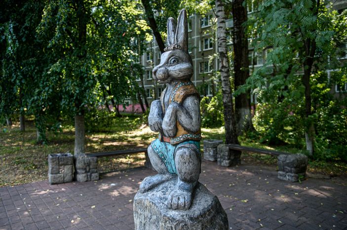 Летние виды скульптур в Раменском