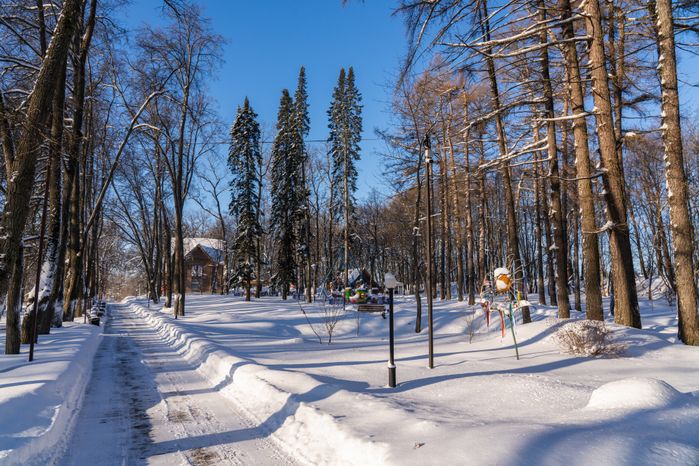 Парк культуры и отдыха «Городок» в Рузе