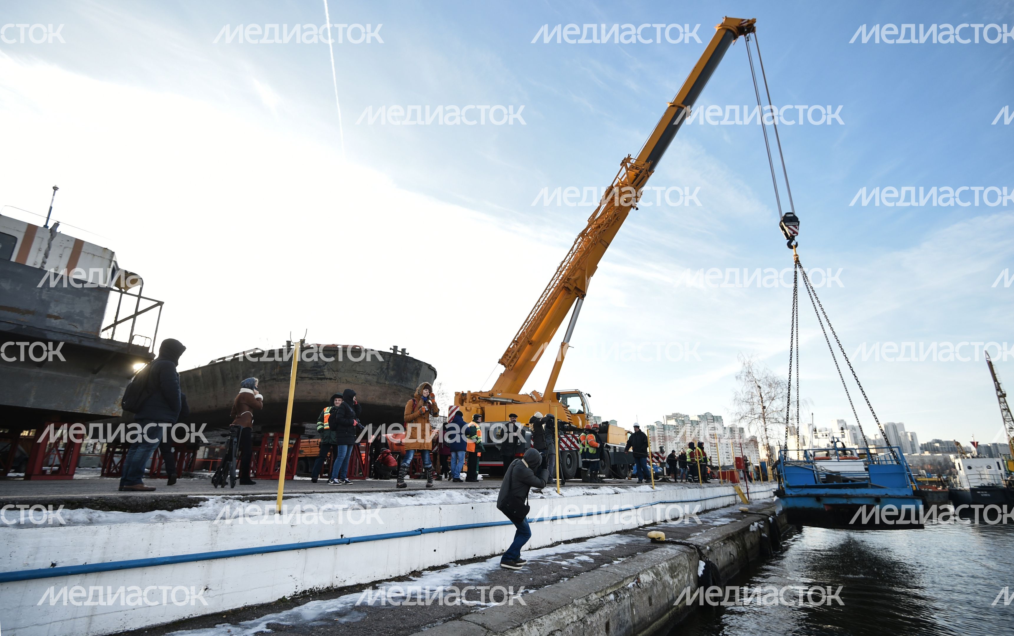 Закрытие речной навигации в Москве