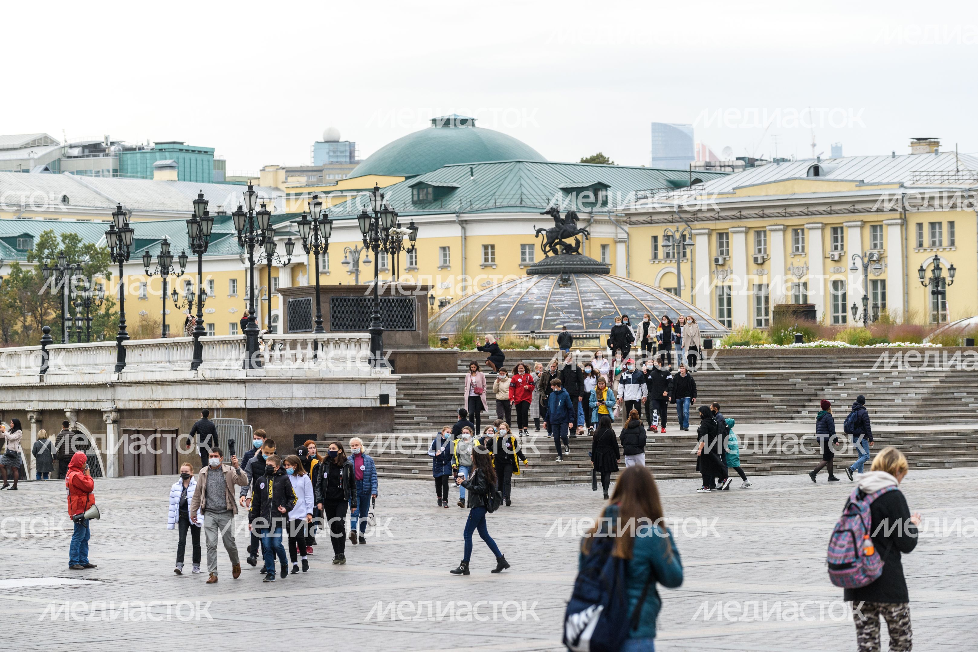 Масочный режим в Москве