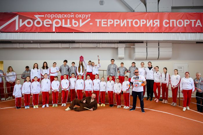 Мастер-класс от силача-экстремала Сергея Агаджаняна и актера Андрея Сухина в Люберцах