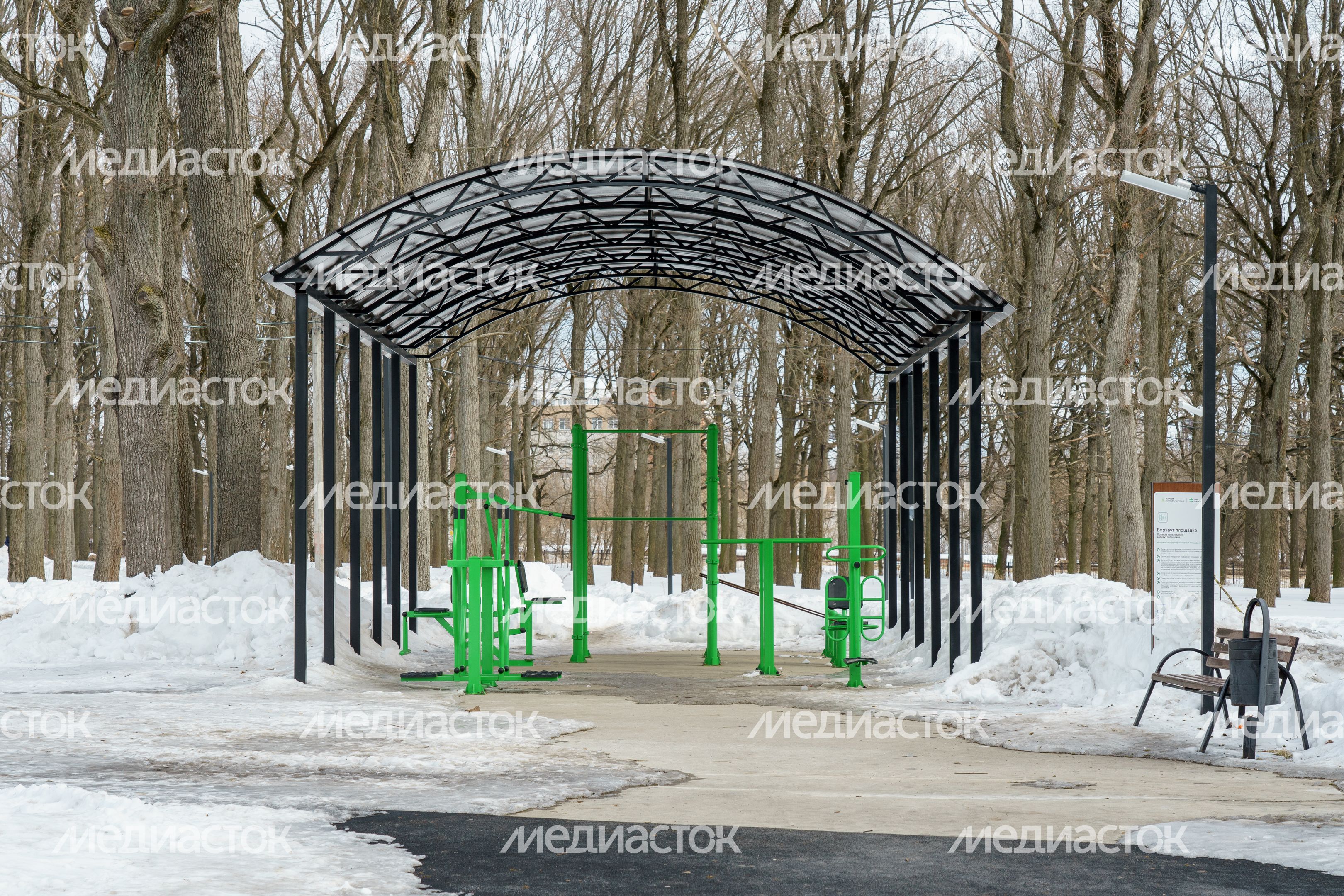 Кашира. Парк культуры и отдыха "Дубовая роща"