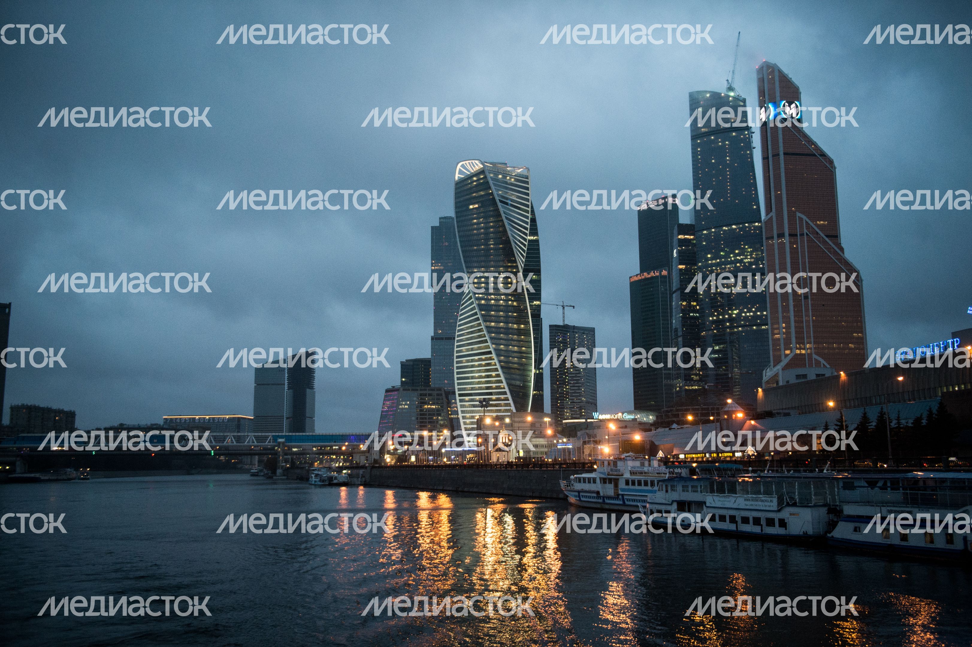 Деловой центр «Москва-Сити» в Москве
