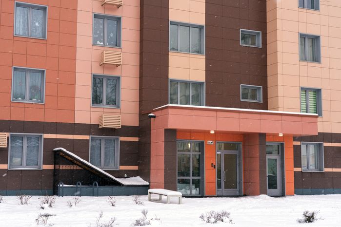 Многоквартирный дом на улице Мира в Клину для переселенцев из аварийного жилья