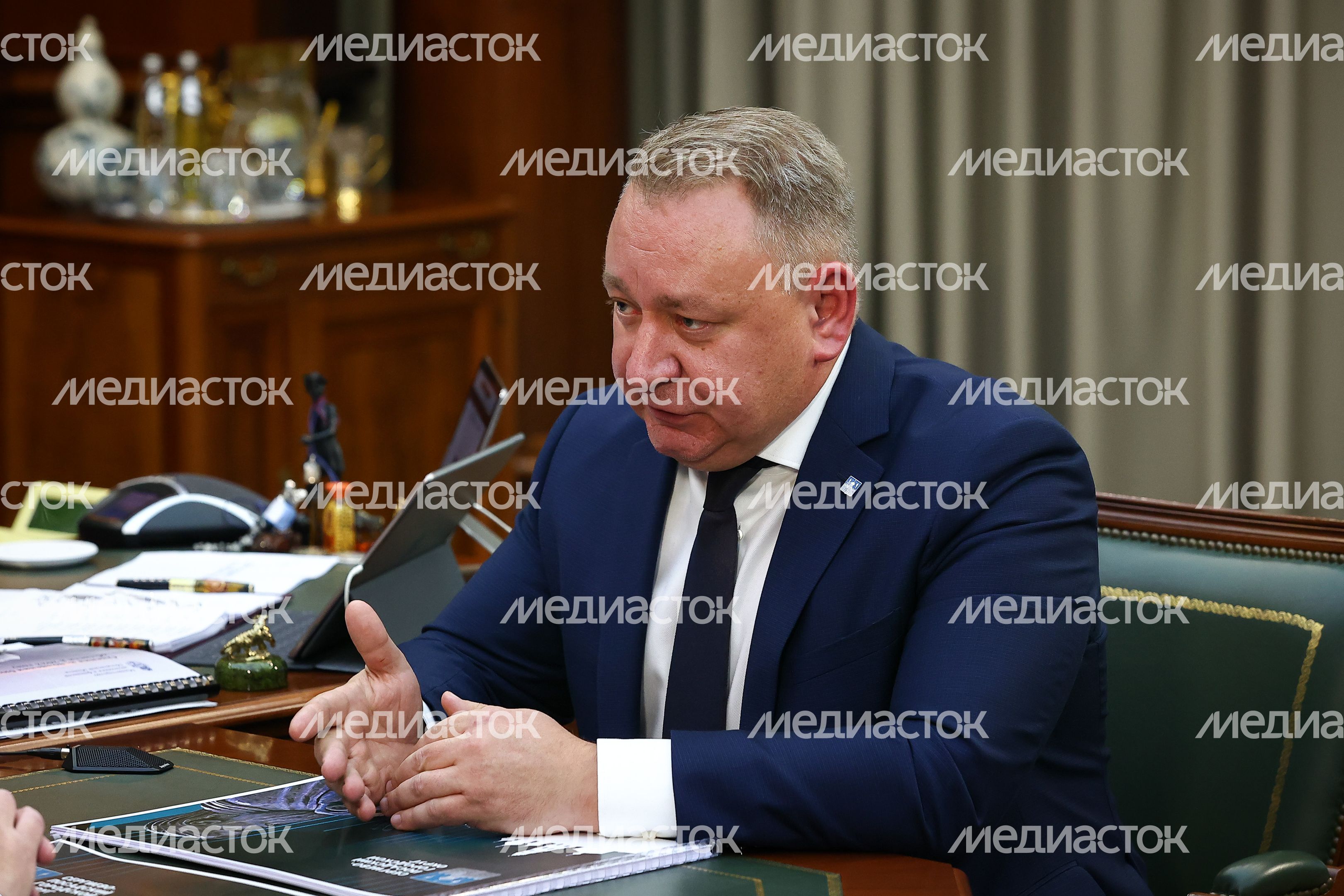Встреча Главы Сергиево-Посадского округа и Губернатора Подмосковья