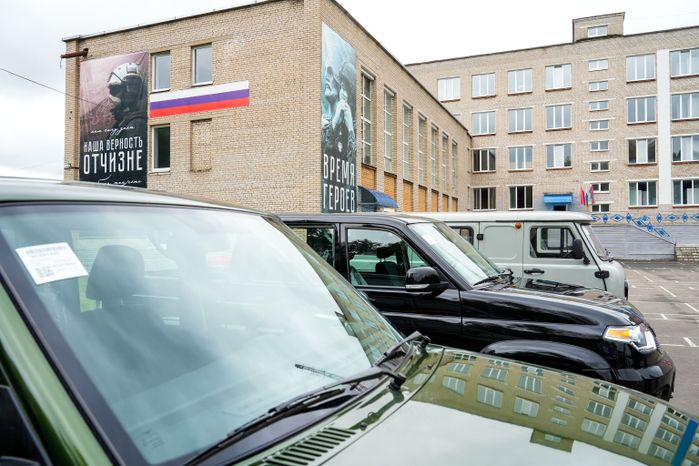 От центра «Витязь» на фронт была отправлена очередная фура