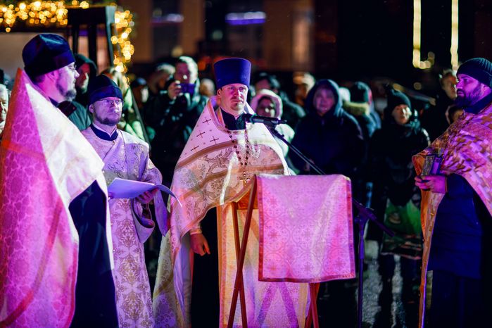 Крещенские купания в Химках