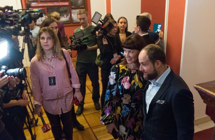 Церемония вручения премии «Звезда Театрала» в театре имени Вахтангова в Москве