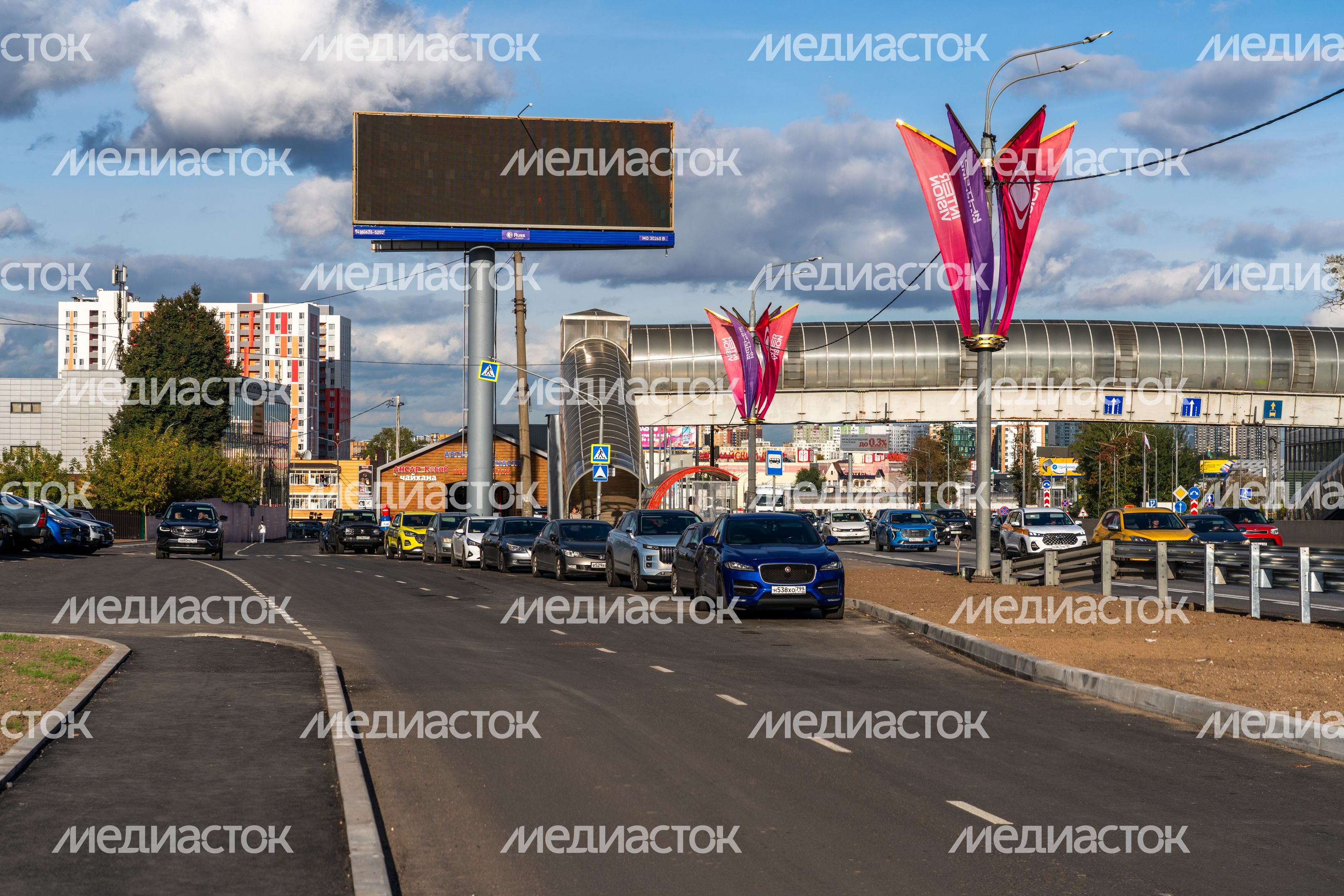 Новая автодорога в Одинцово к ТПУ «Сколково» Новая автодорога в Одинцово к ТПУ «Сколково»