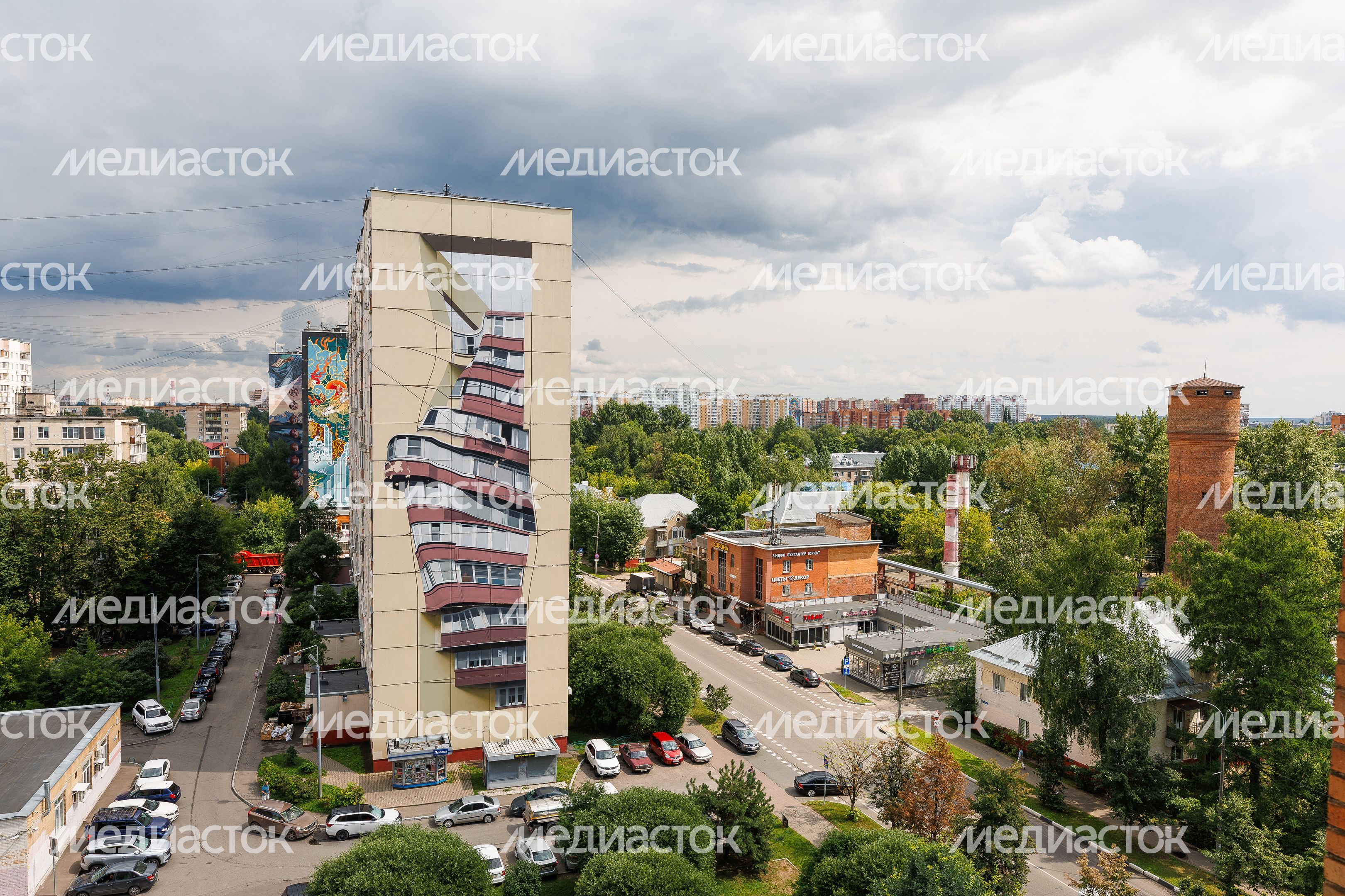Муралы в Железнодорожном, Балашиха