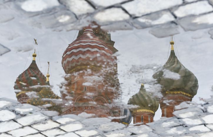 Городская жизнь в Москве в марте