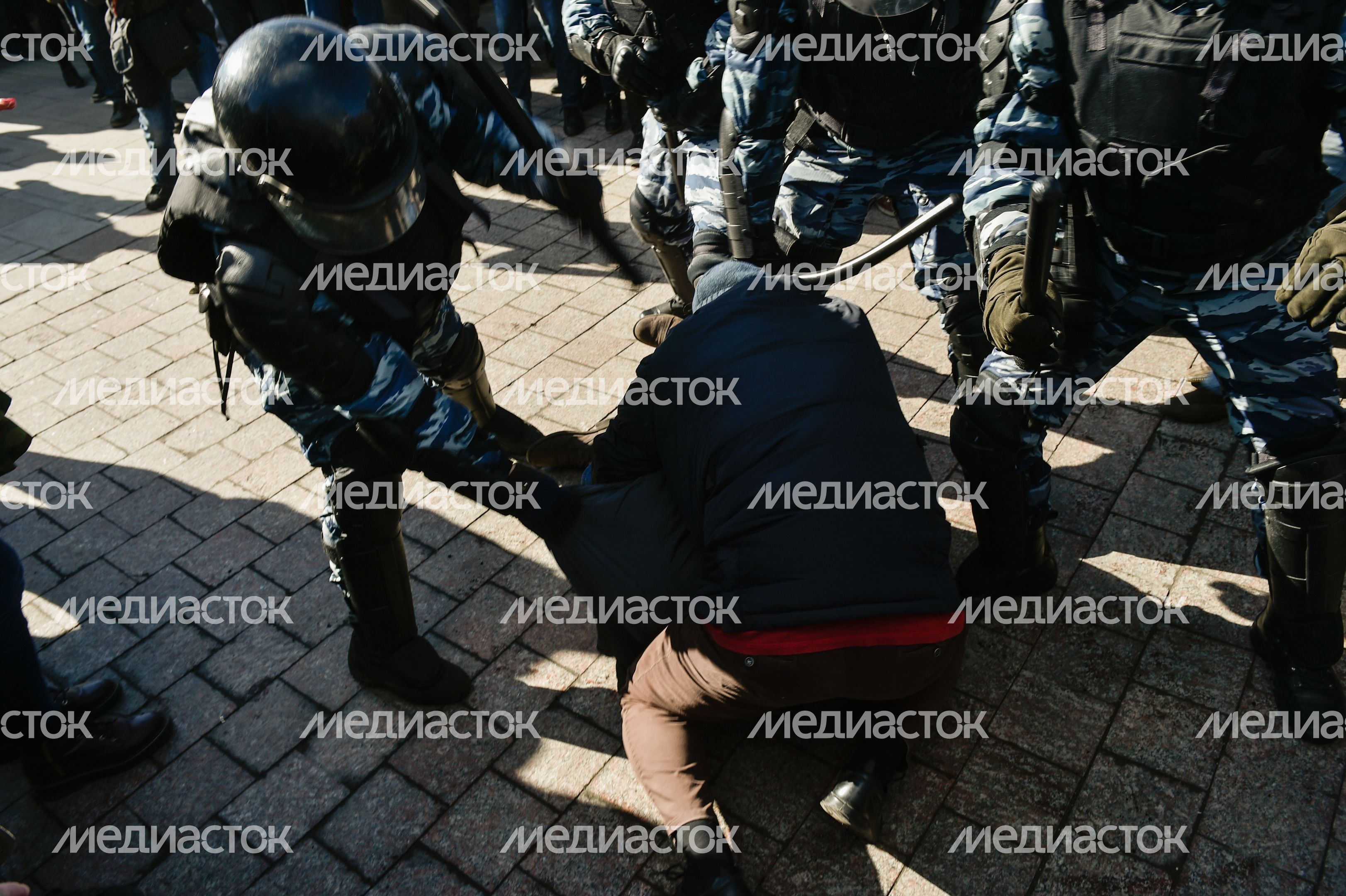 В столице прошел митинг против коррупции.