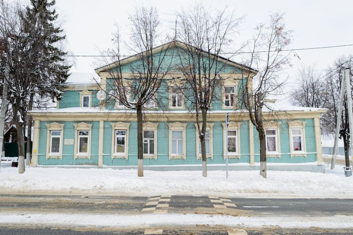 Зарайск. Виды города. Зима