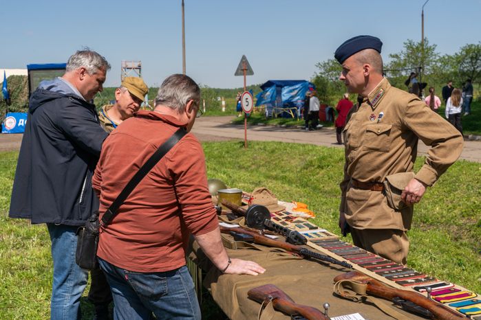 Военно-техническая игра "Арт-дуэль-2024" на аэродроме Волосово