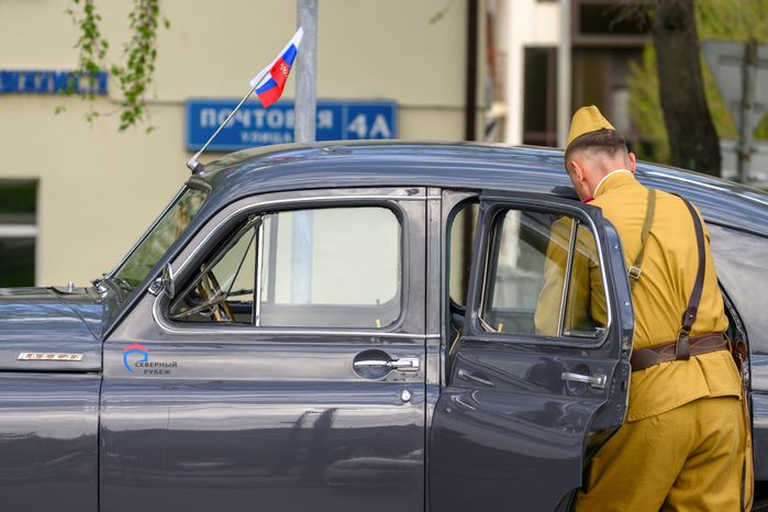 55-й автомотопробег в Дмитрове ко Дню Победы