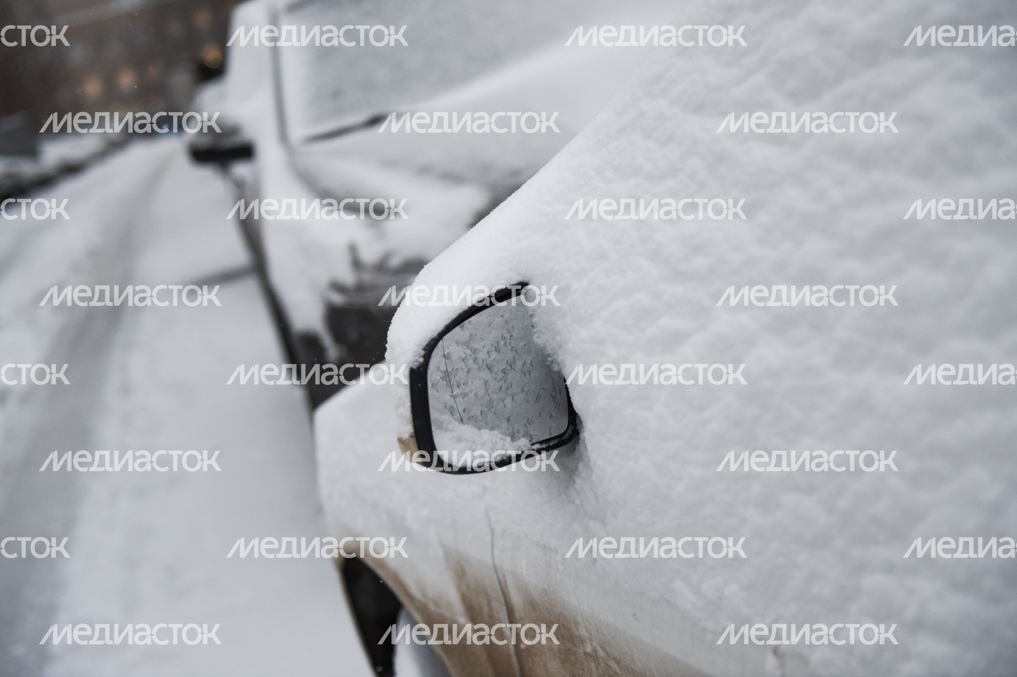 Снегопад в Москве