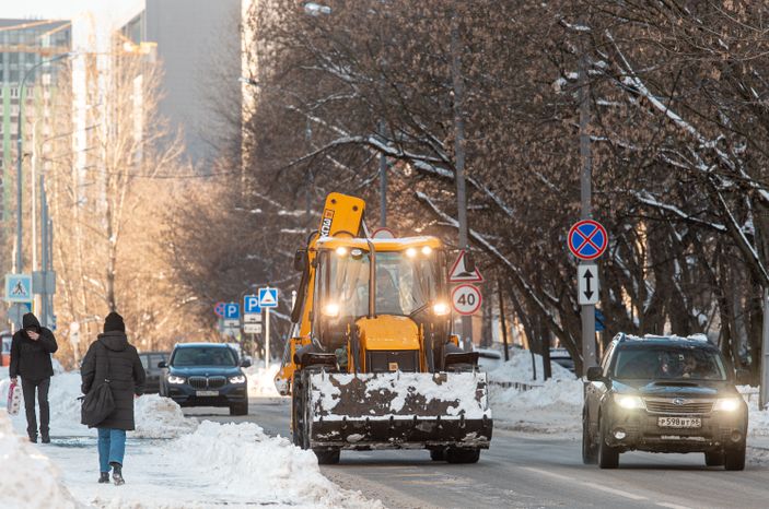 Зима в Москве
