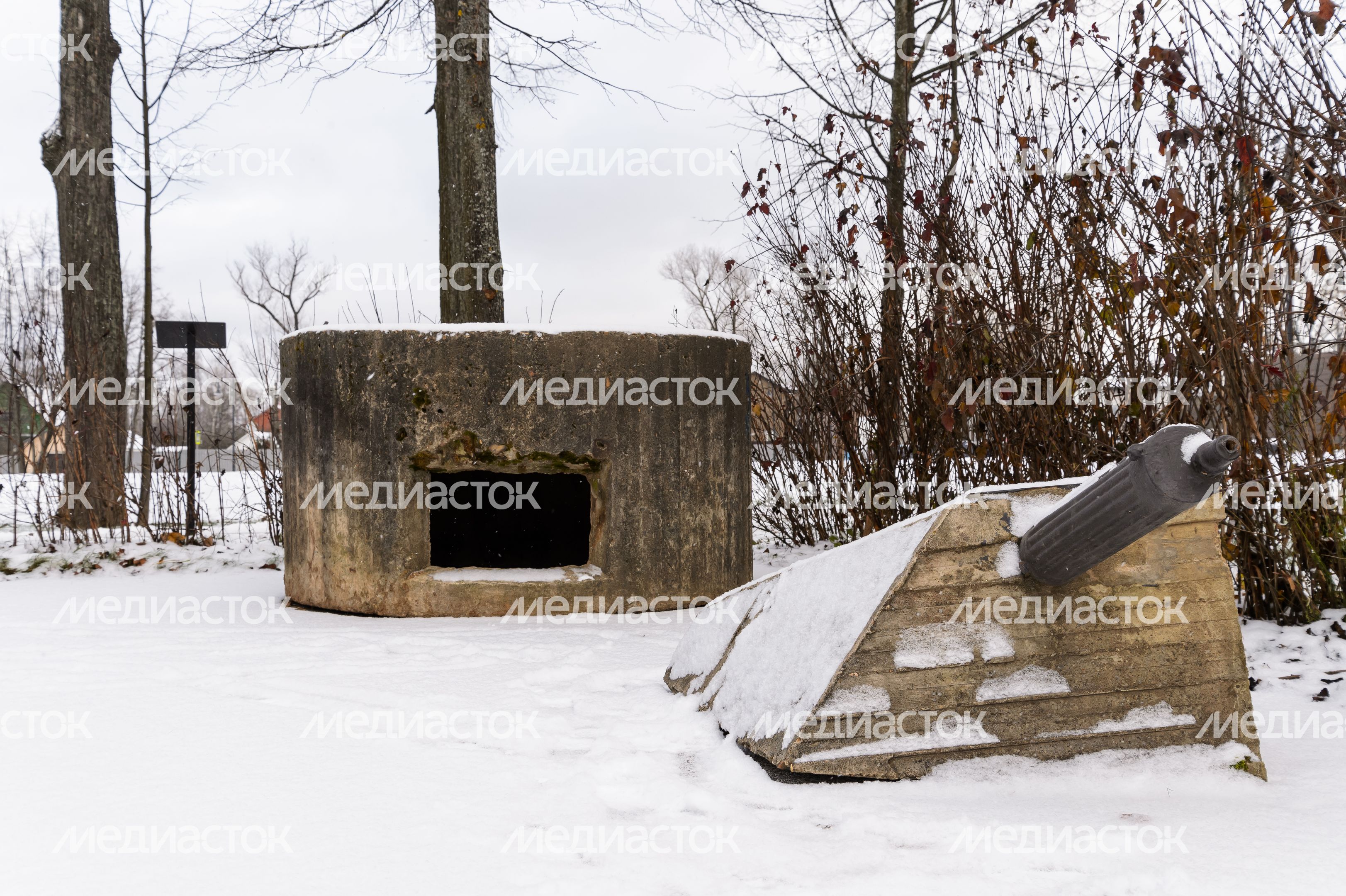 Лобня. Парк «Киово». Зима Лобня. Парк «Киово». Зима