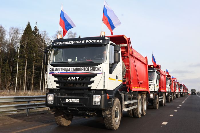 Запуск движения по реконструированному участку трассы М-3 "Украина"