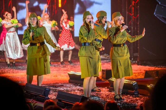 Театрализованный спектакль-концерт «Красногорск – фронту» в День Победы