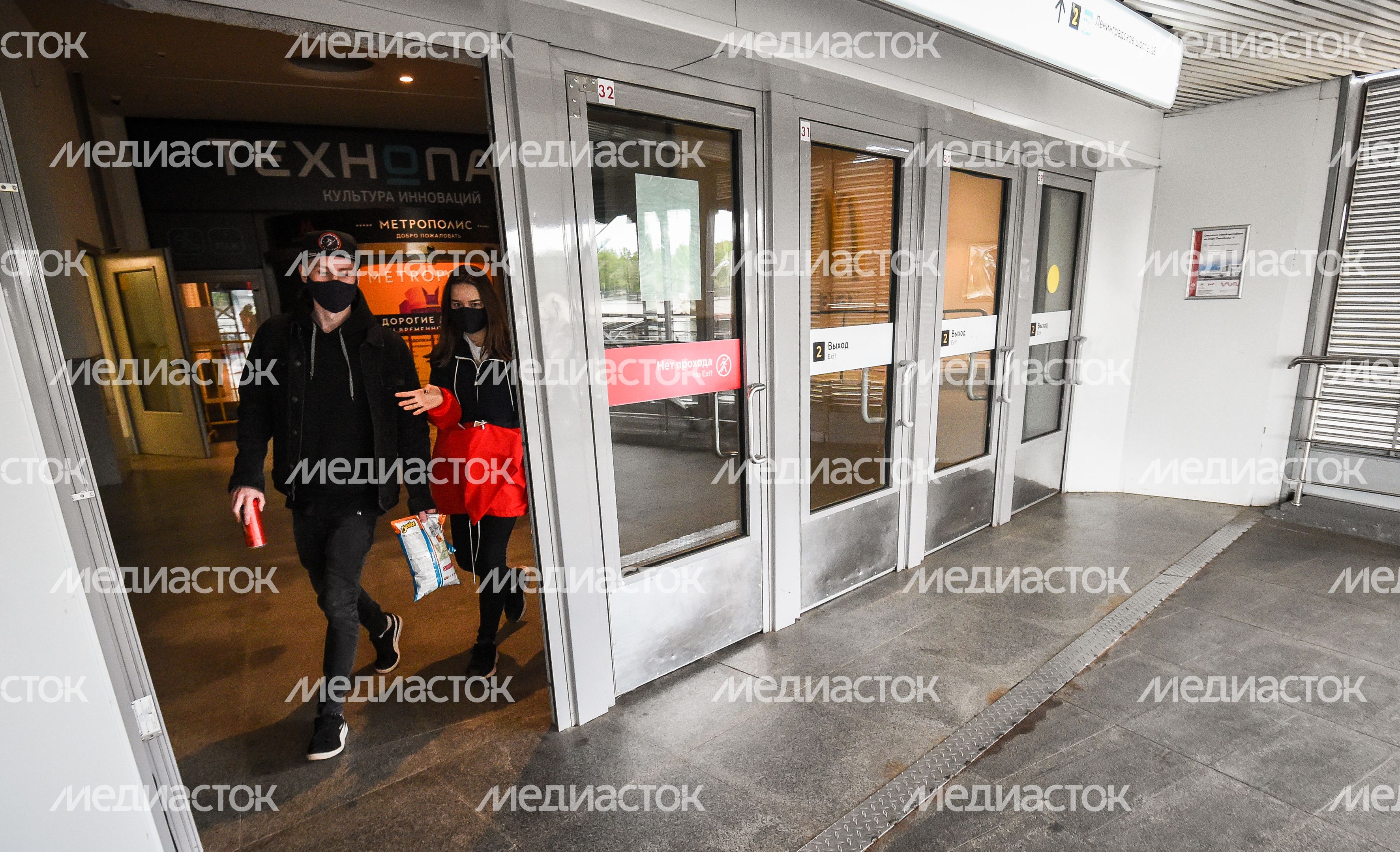 Московский регион во время «масочного режима» в связи с угрозой распространения коронавируса