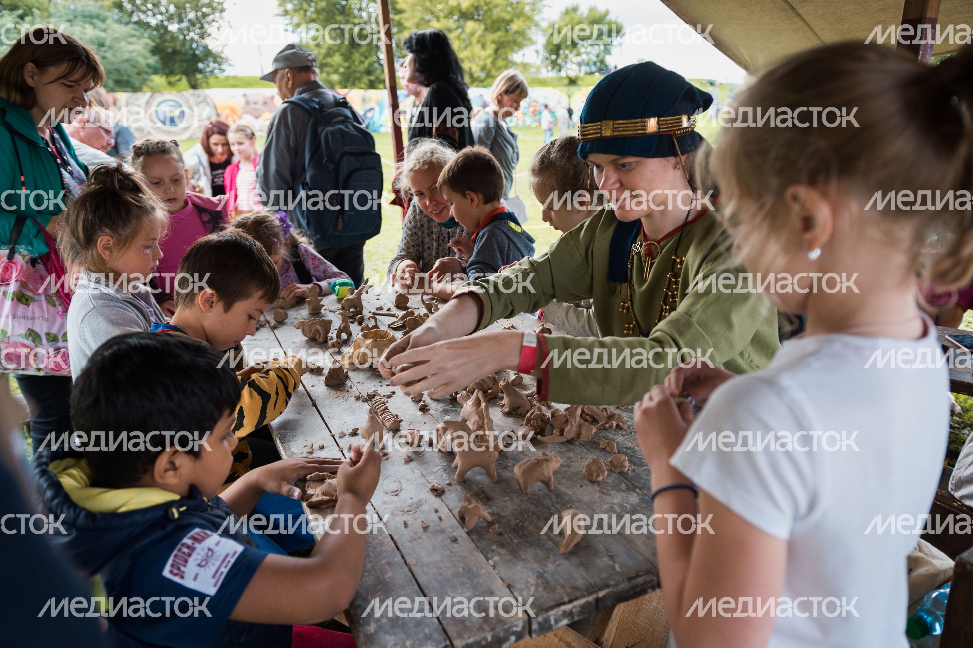 Фестиваль славянской культуры «Русское поле» в Коломенском
