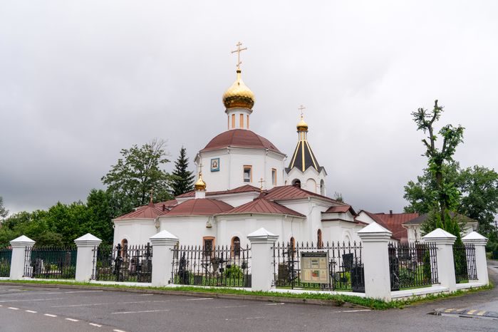 Церковь Спаса Всемилостивого в поселке Андреевка округа Солнечногорск