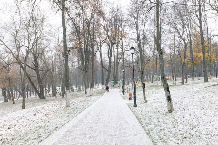 Раменское. Городской парк культуры и отдыха. Зима