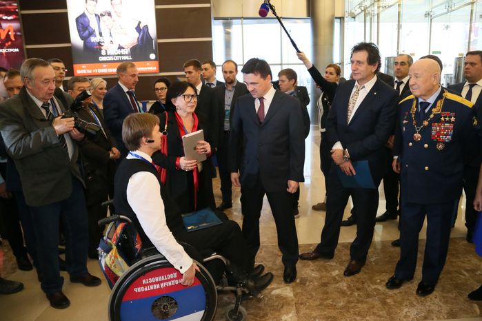 Награждение победителей премии «Наше Подмосковье»