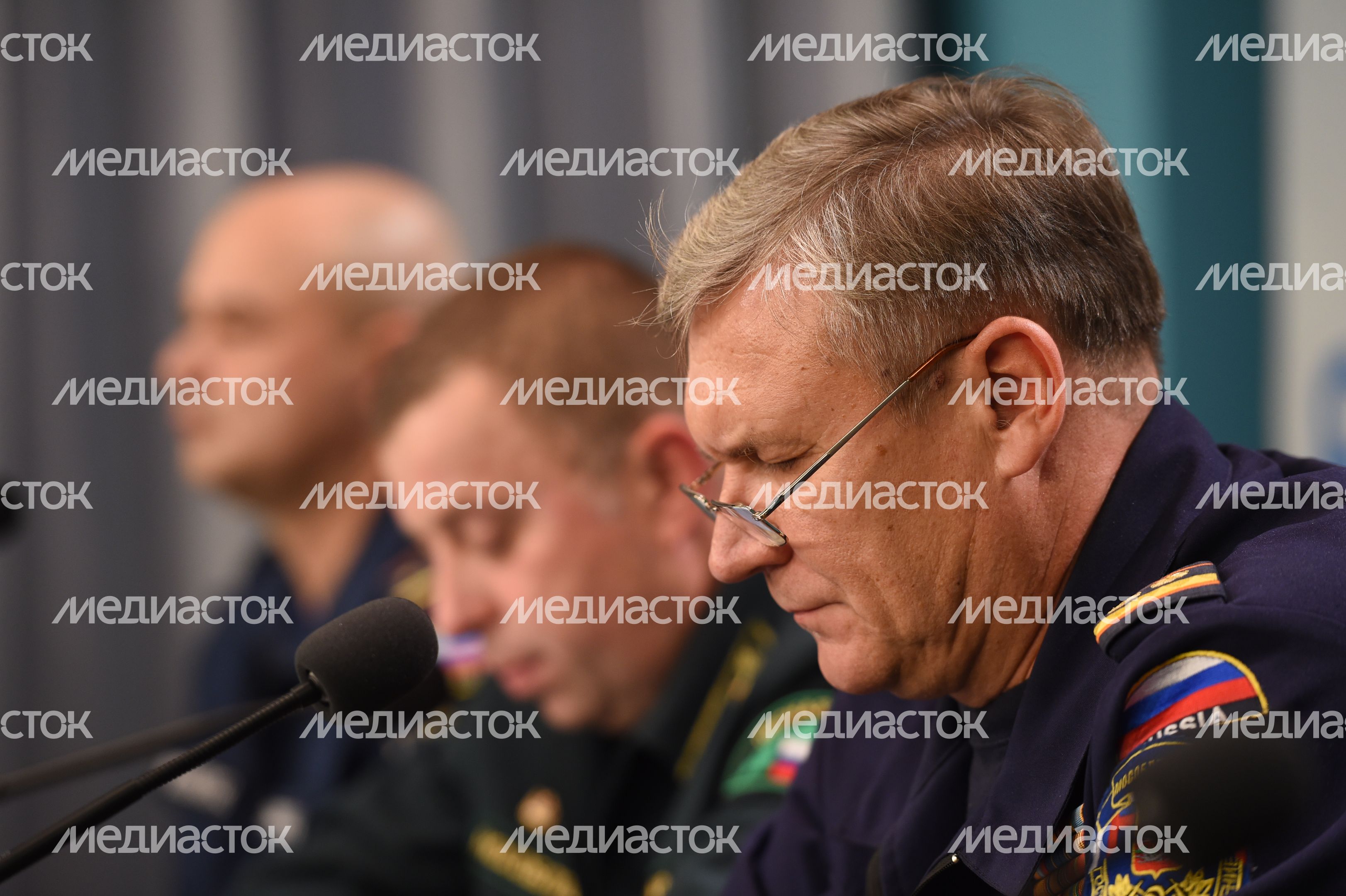 Пресс-конференция замначальника ГКУ МО «Мособлпожспас» Сергея Гедина