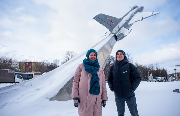 Зимние виды города Жуковский