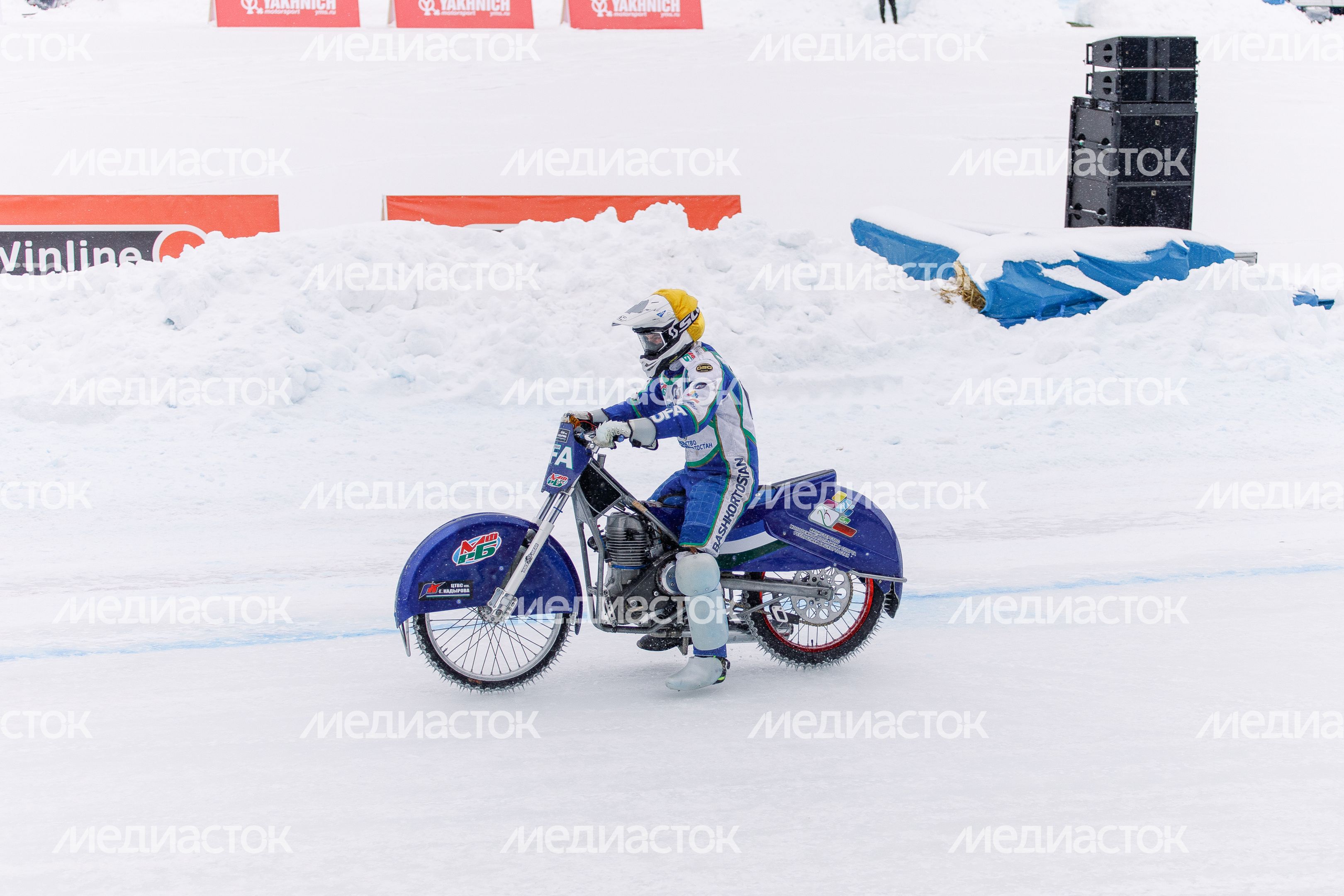 VI этап личного чемпионата России по гонкам на льду в Красногорске