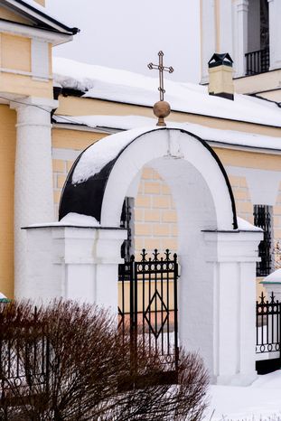 Радонеж Сергиево-Посадского горокруга. Зима