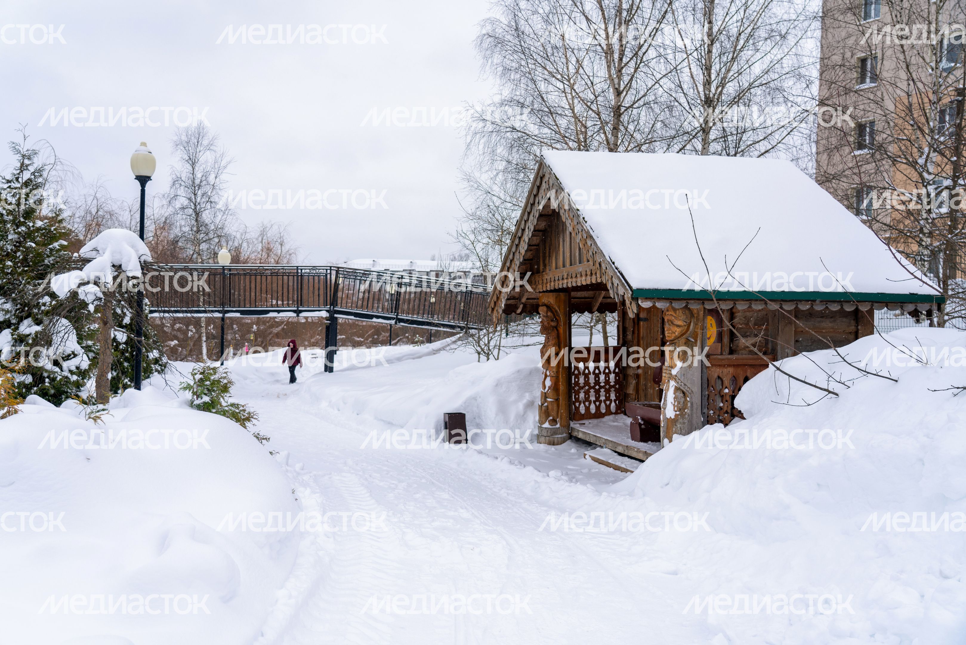 Городской парк в рабочем поселке Шаховская Городской парк в рабочем поселке Шаховская